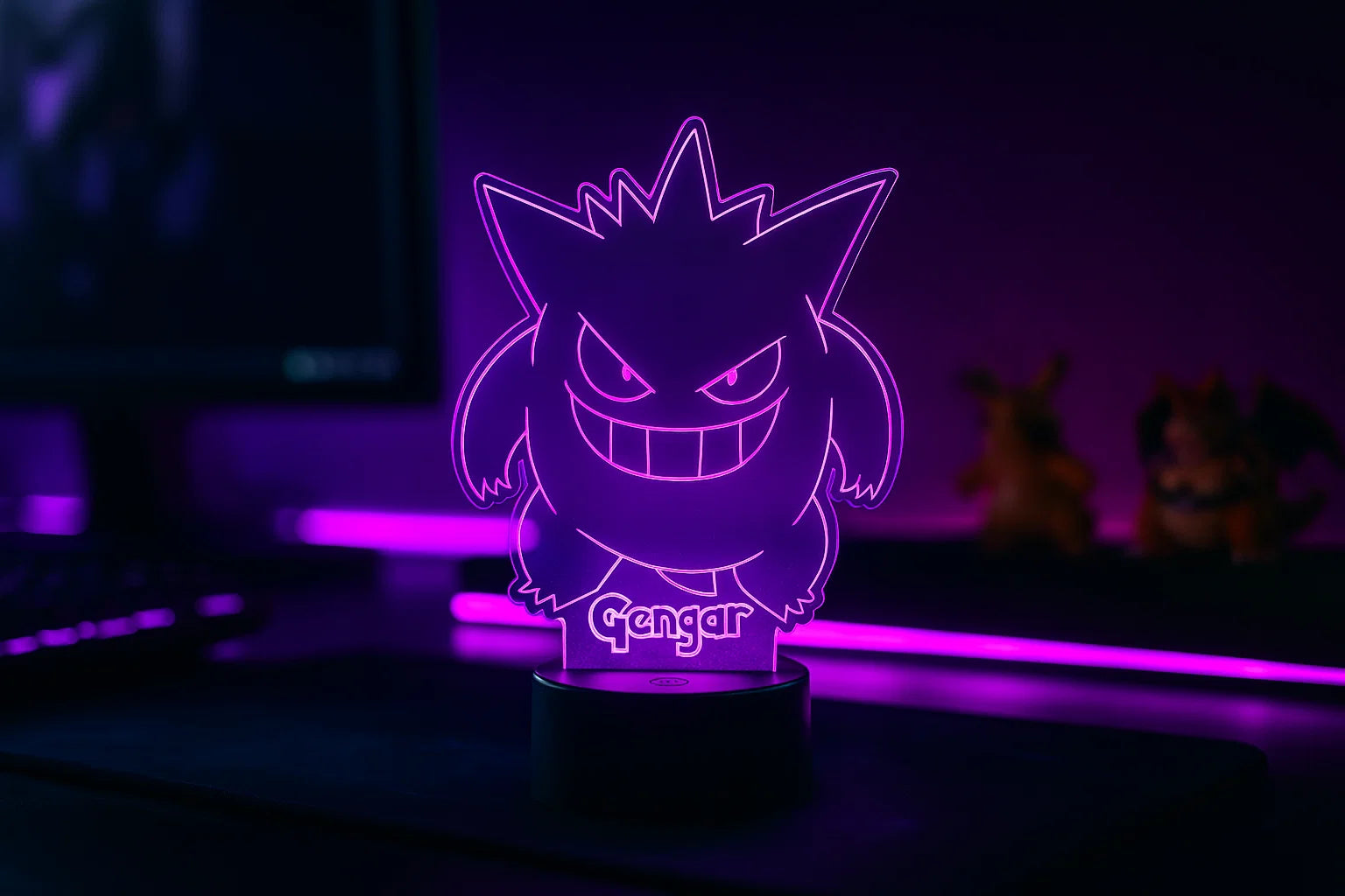 Gengar LED Light-Up Stand | Premium Collectible Display